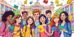 Tarjetas para estudiantes y jóvenes adultos