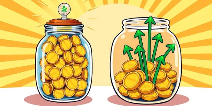 Diferenciando entre ahorro e inversión inteligente