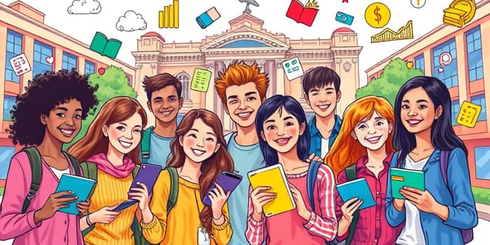 Tarjetas para estudiantes y jóvenes adultos